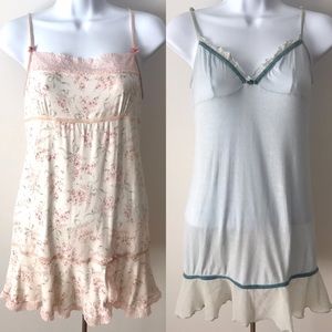 2 Victoria’s Secret Lingerie Slip Dress Nightie M